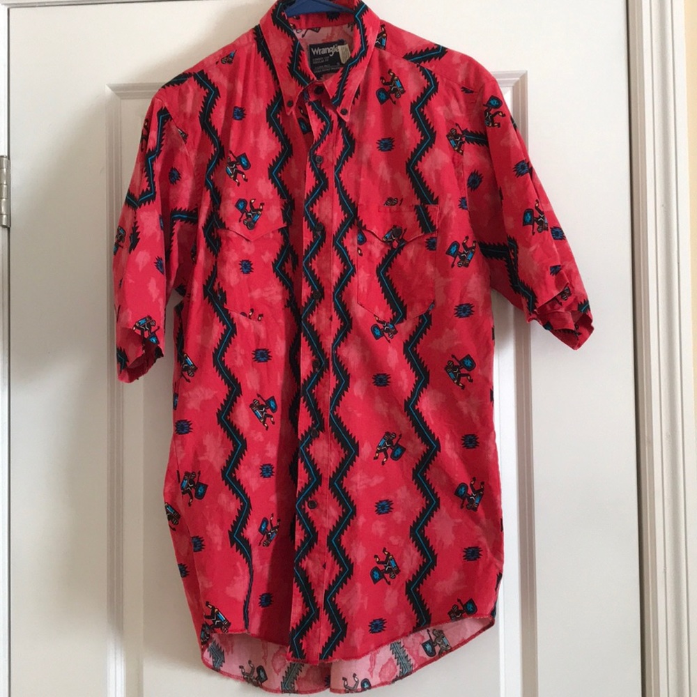 Men’s Vintage Wrangler Button Up